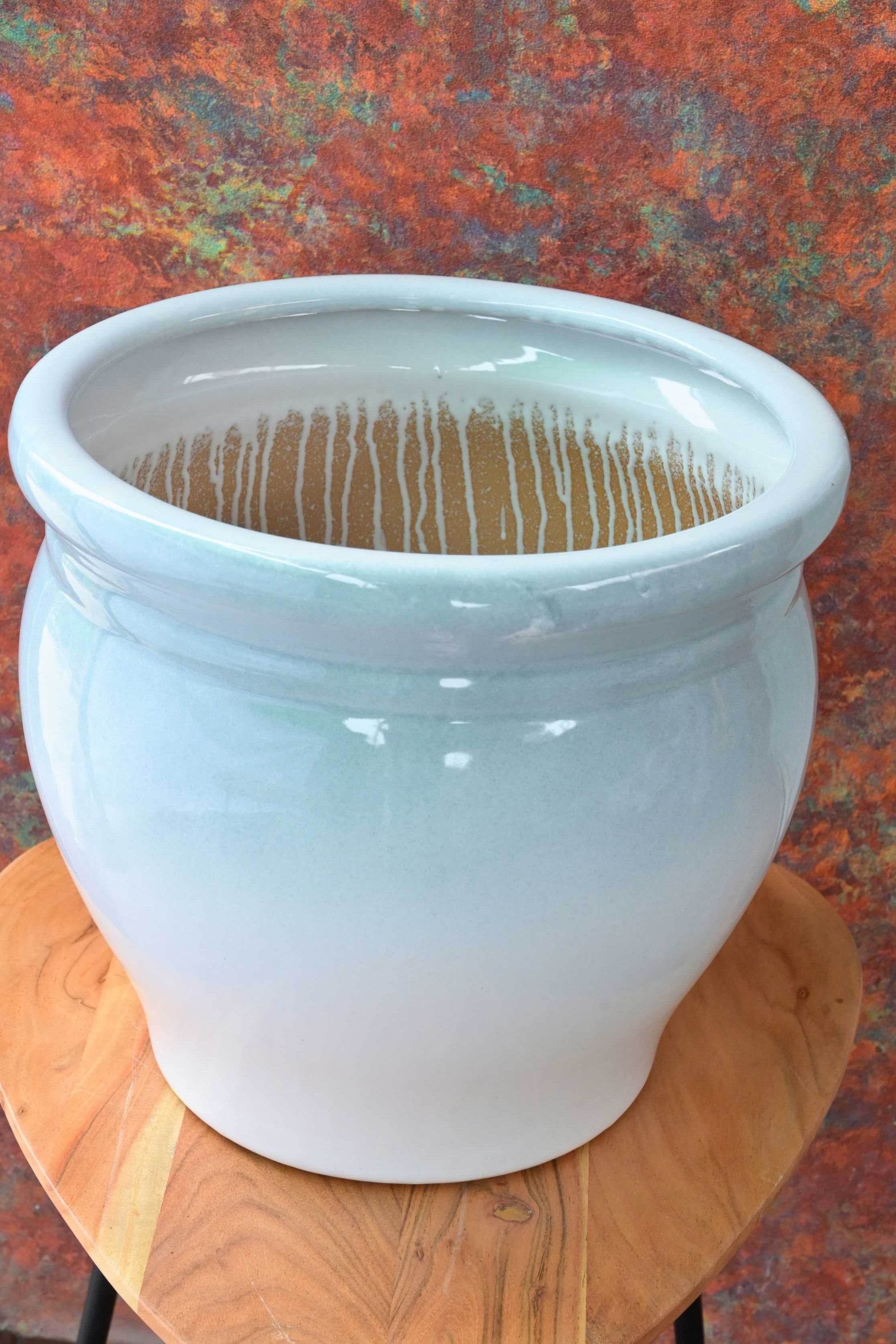 Ceramic Planters Barrel Ceramic Planter Barrel Ceramic Planter