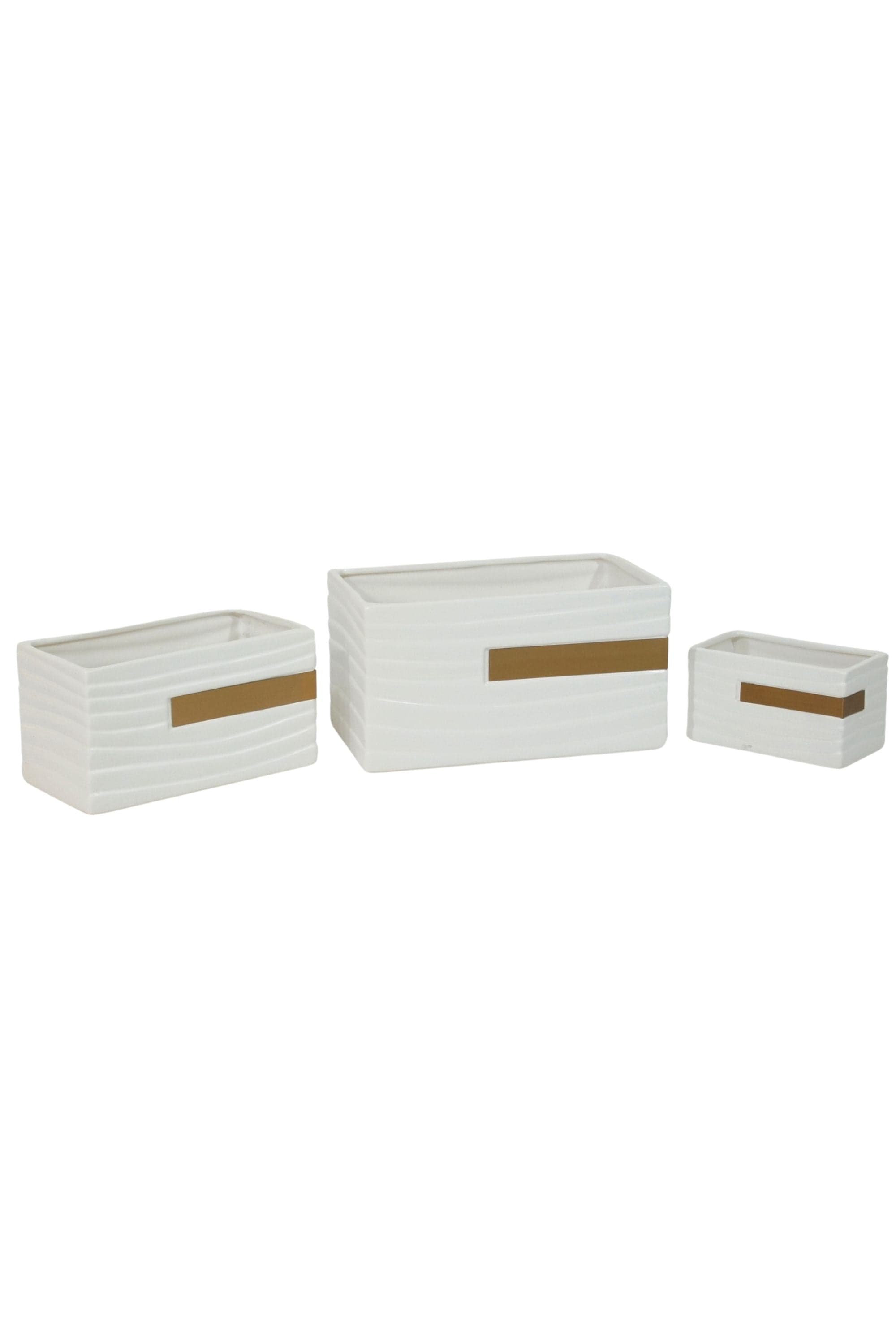Ceramic Planters Ceramic Desktop Rectangular Planter Ceramic Desktop Rectangular Planter