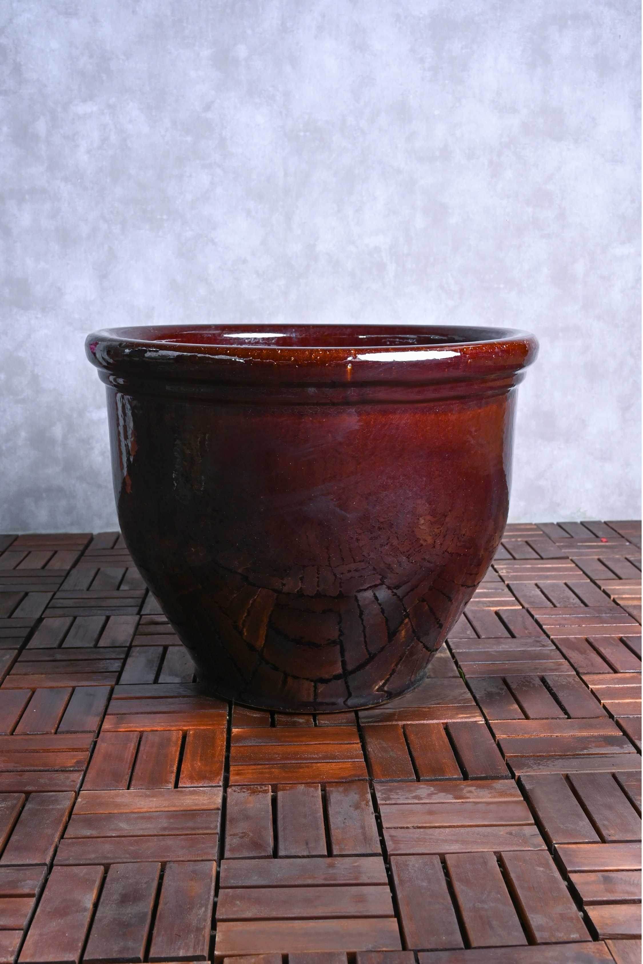 Ceramic Planters Classic Glazed Outdoor Ceramic Planter Classic Glazed Outdoor Ceramic Planter