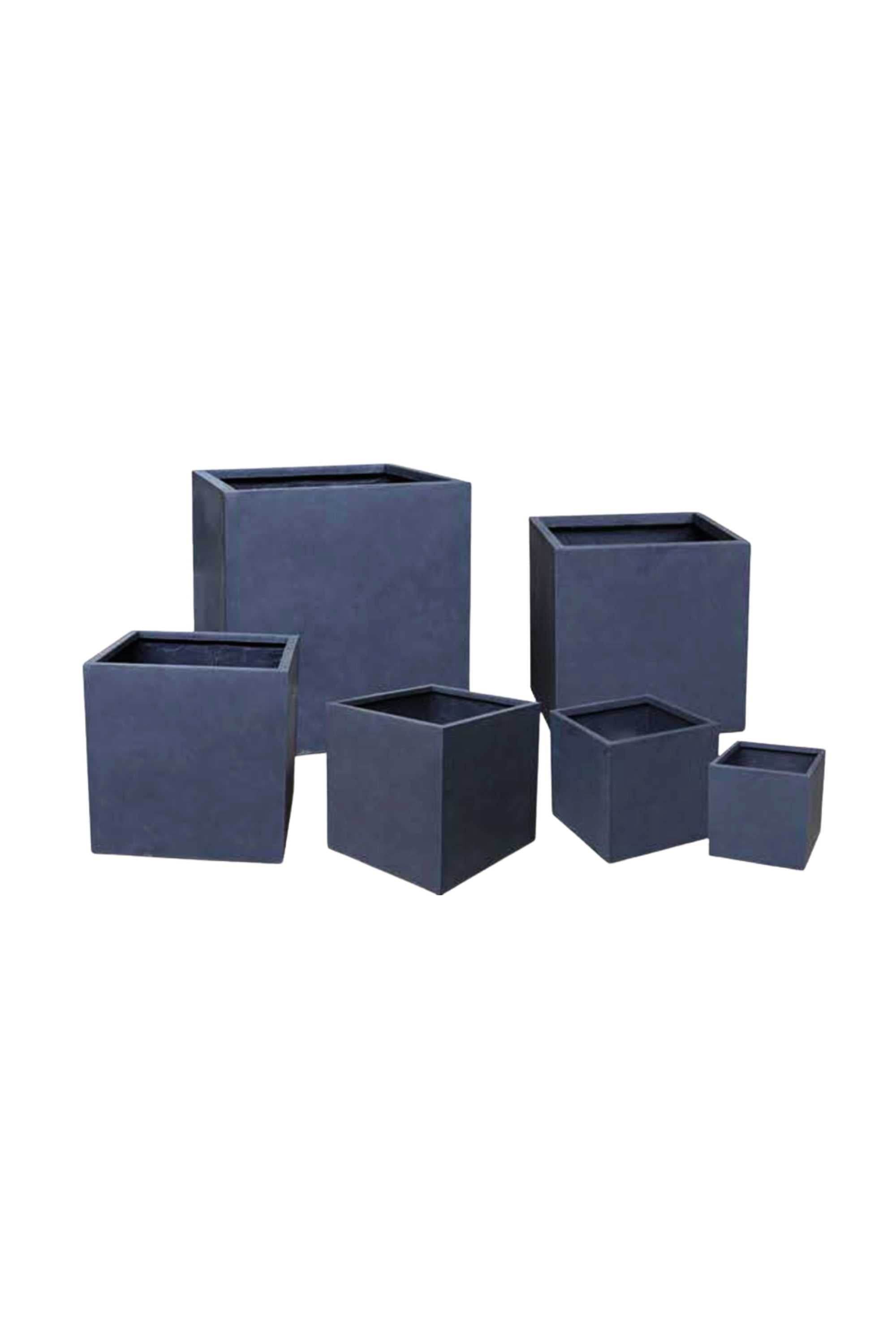 GRC / GRP Planters Gray / Small 25 - 25 cms GRC Cube Planter GRC Cube Planter