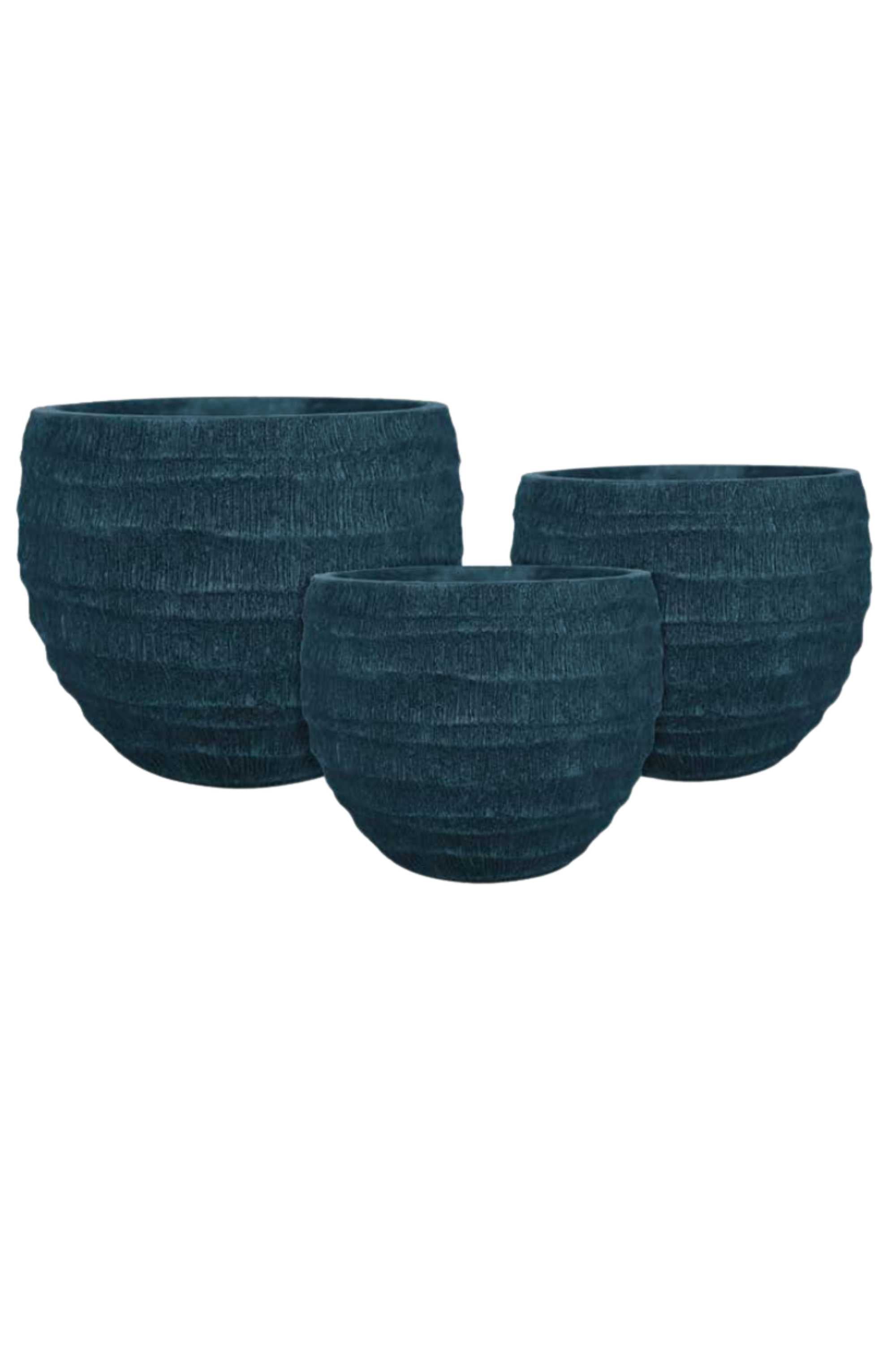 GRC / GRP Planters Small 30-23 cms / Textured Cragform Low GRC Planter Cragform Low GRC Planter