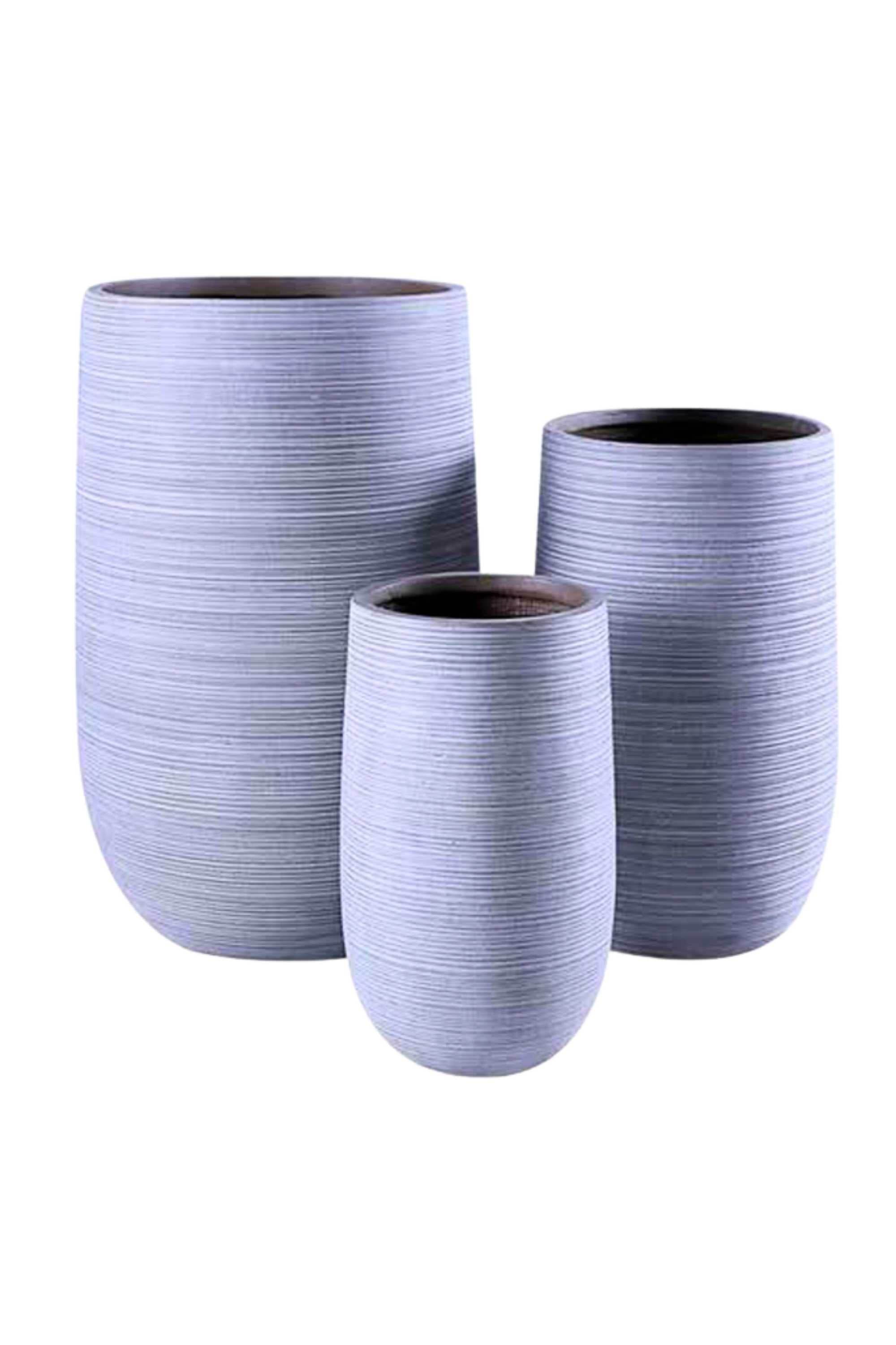 GRC / GRP Planters Small  30 - 50 cms TaperForm Slim GRC Planter TaperForm Slim GRC Planter