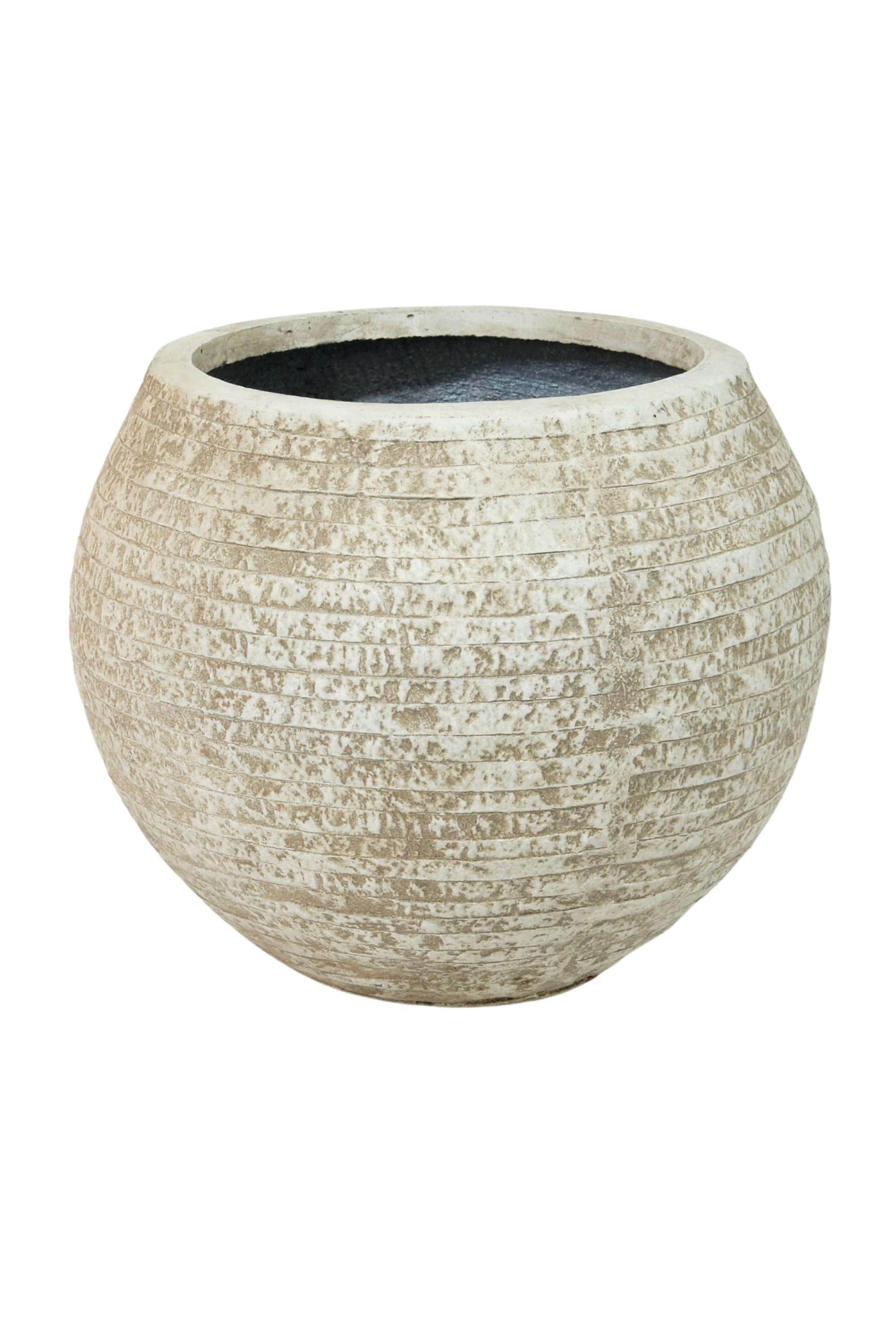 Planters Medium- 33 x 30 cms Fibrestone Bowl Planter Fibrestone Bowl Planter