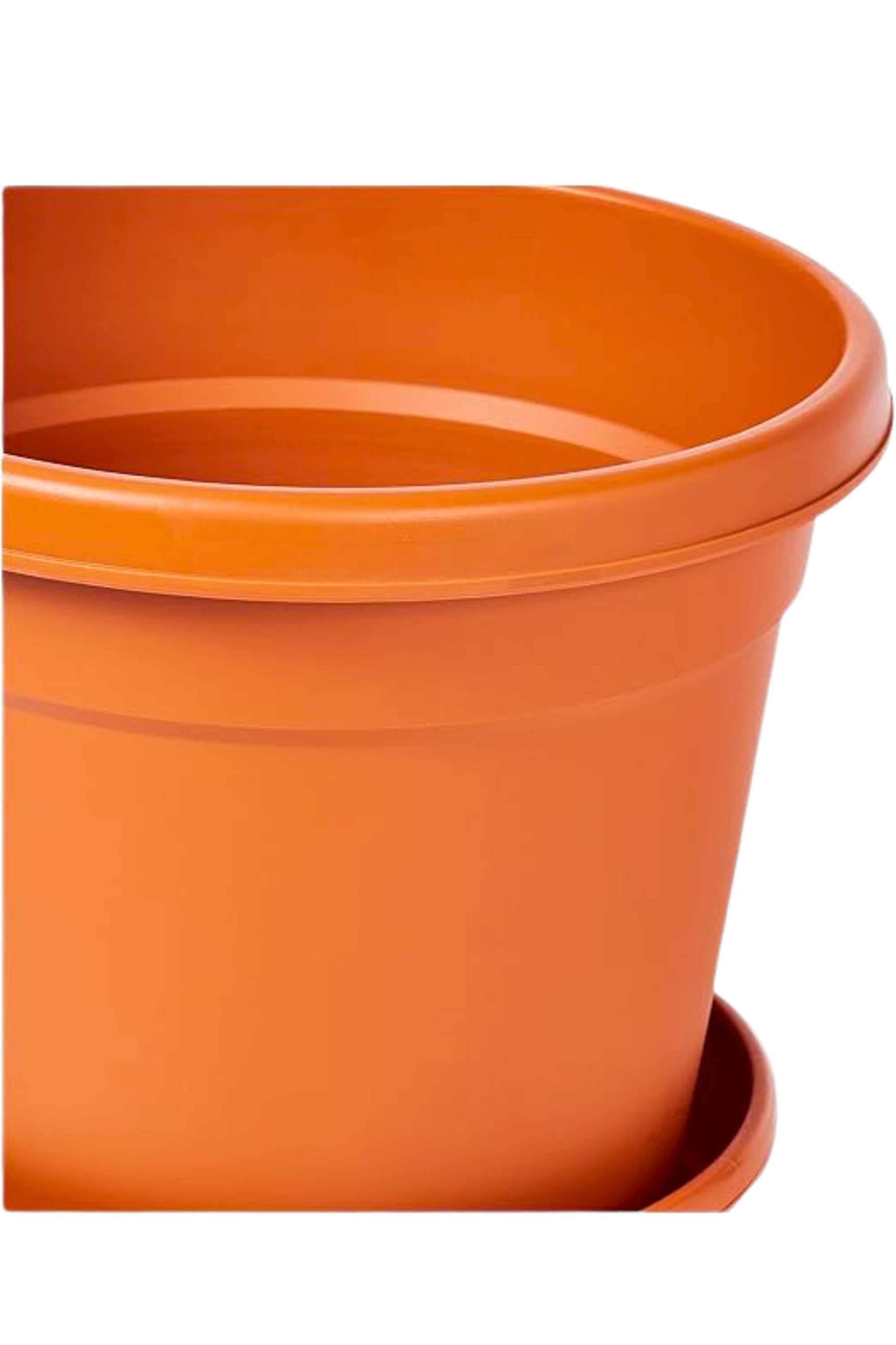 Planters Round Flower Pot - Plastic Round Flower Pot - Plastic