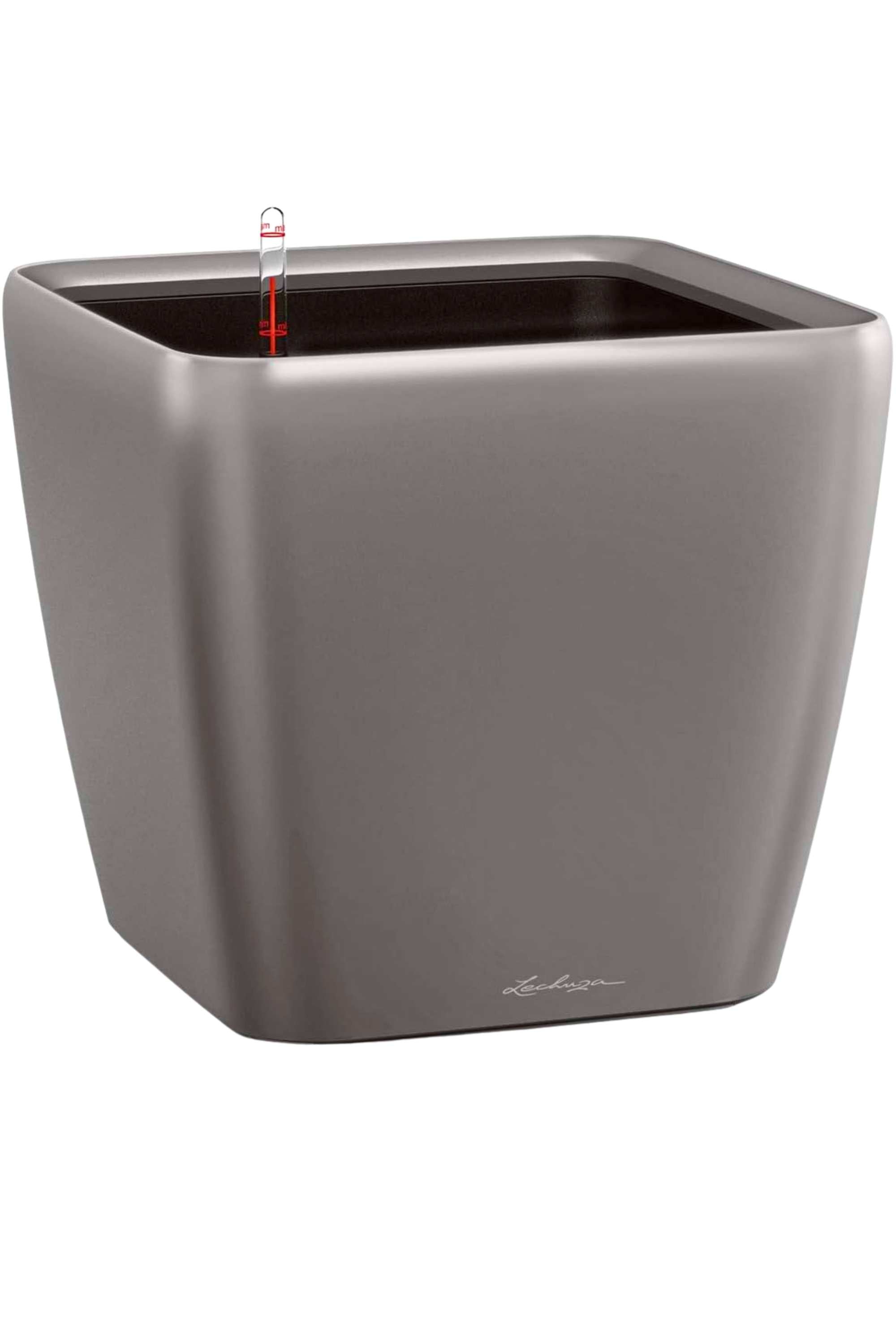 Planters Small 21x21x20cms / Brown Lechuza Quadro Premium Lechuza Quadro Premium