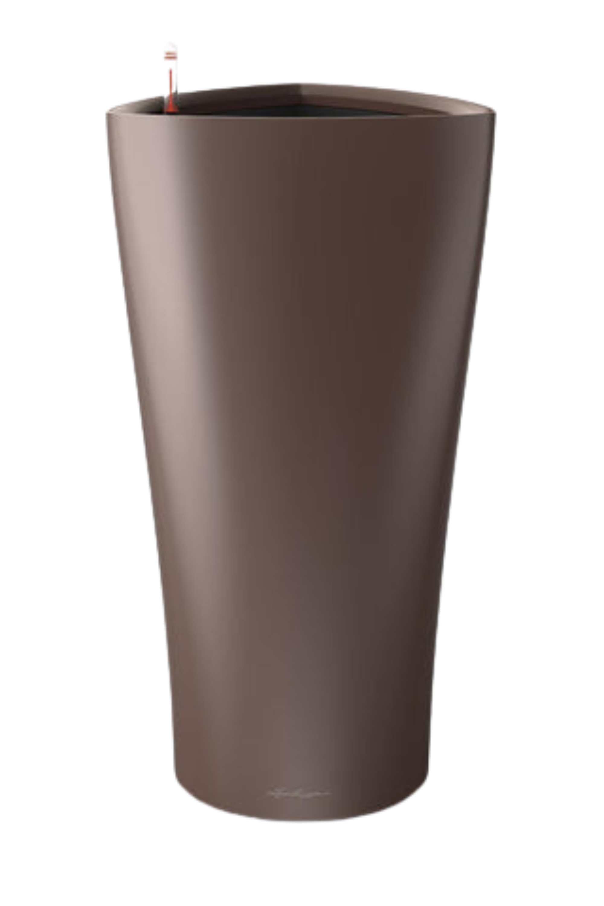 Plastic Planters Medium  30x56cms / Espresso Metallic Lechuza Delta Premium Lechuza Delta Premium