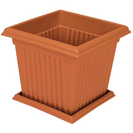 Planters Square 45 Square Planter - Plastic Square Planter - Plastic