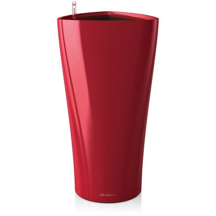 Plastic Planters Medium  30x56cms / Scarlet Red. Lechuza Delta Premium Lechuza Delta Premium