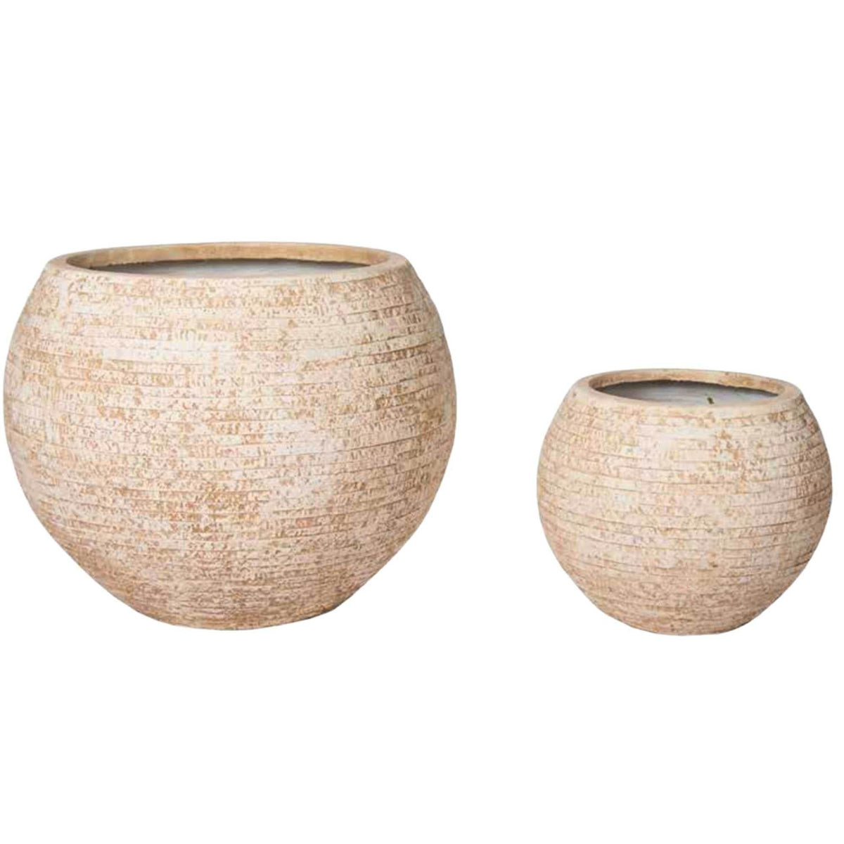 GRC Globe GRC Planter - Ribbed – Adplants