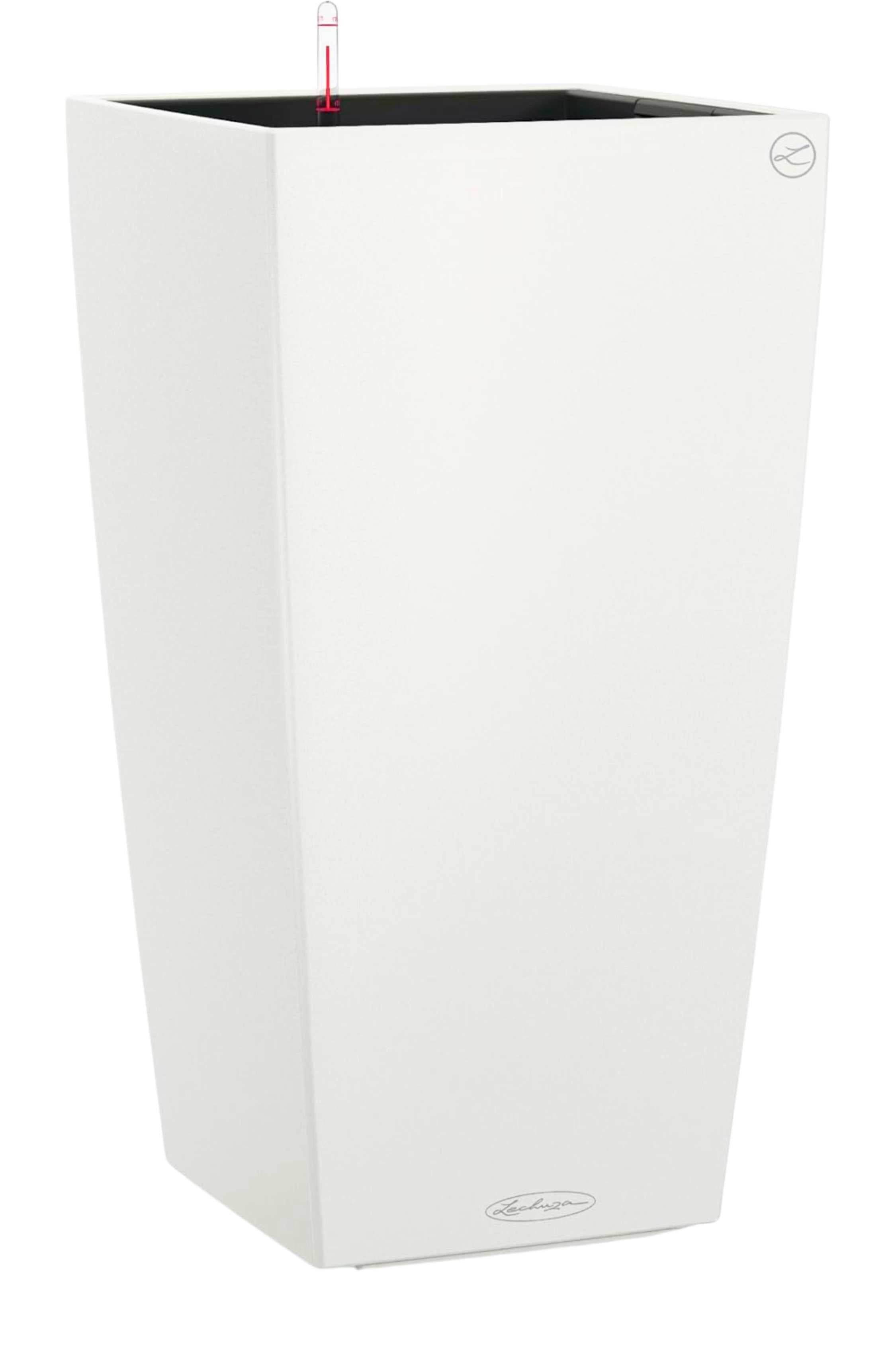 GRC / GRP Planters Large -  40x40x105cms / Clear Lechuza Cubico Alto Premium Lechuza Cubico Alto Premium