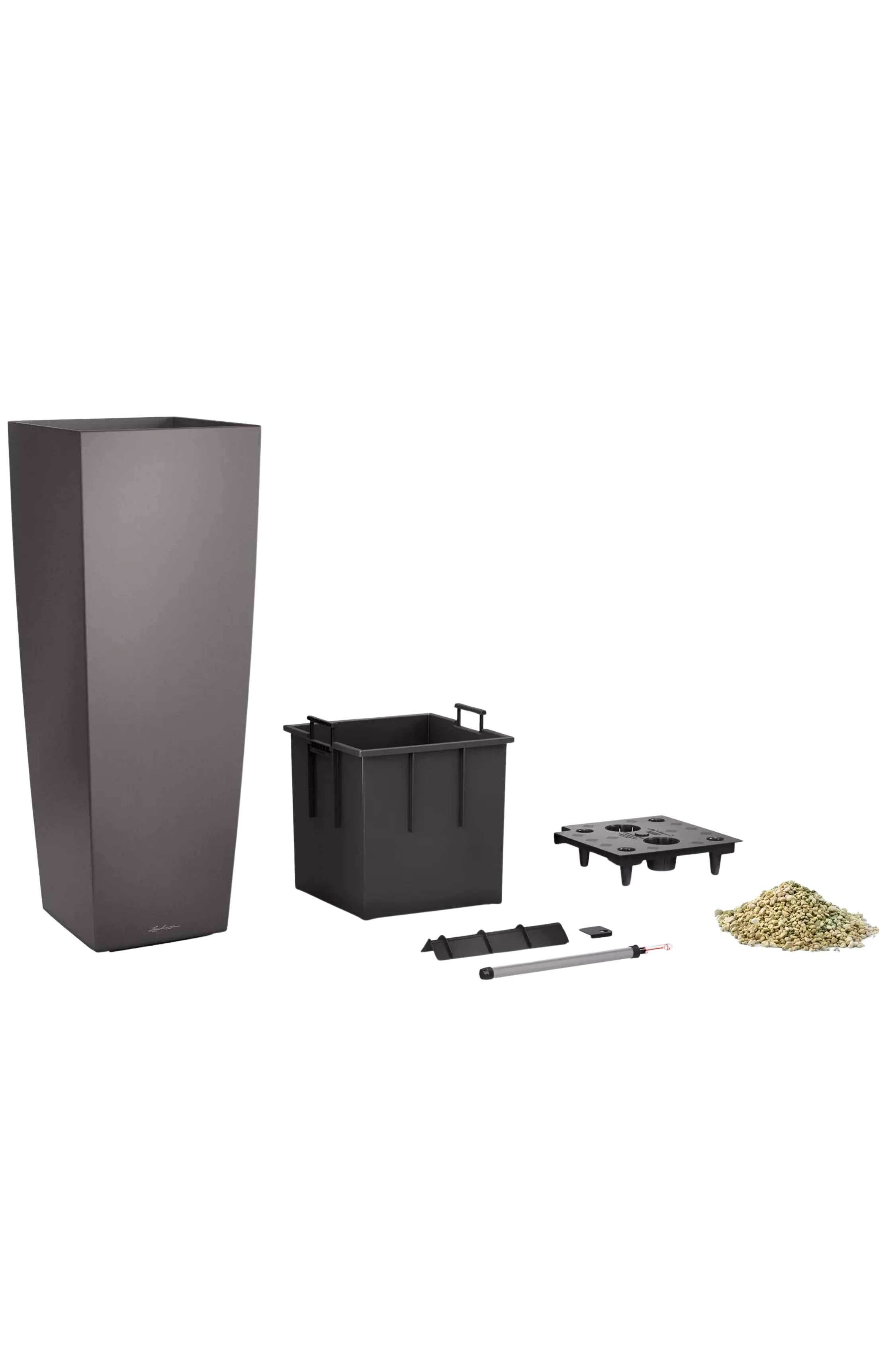 GRC / GRP Planters Lechuza Cubico Alto Premium Lechuza Cubico Alto Premium