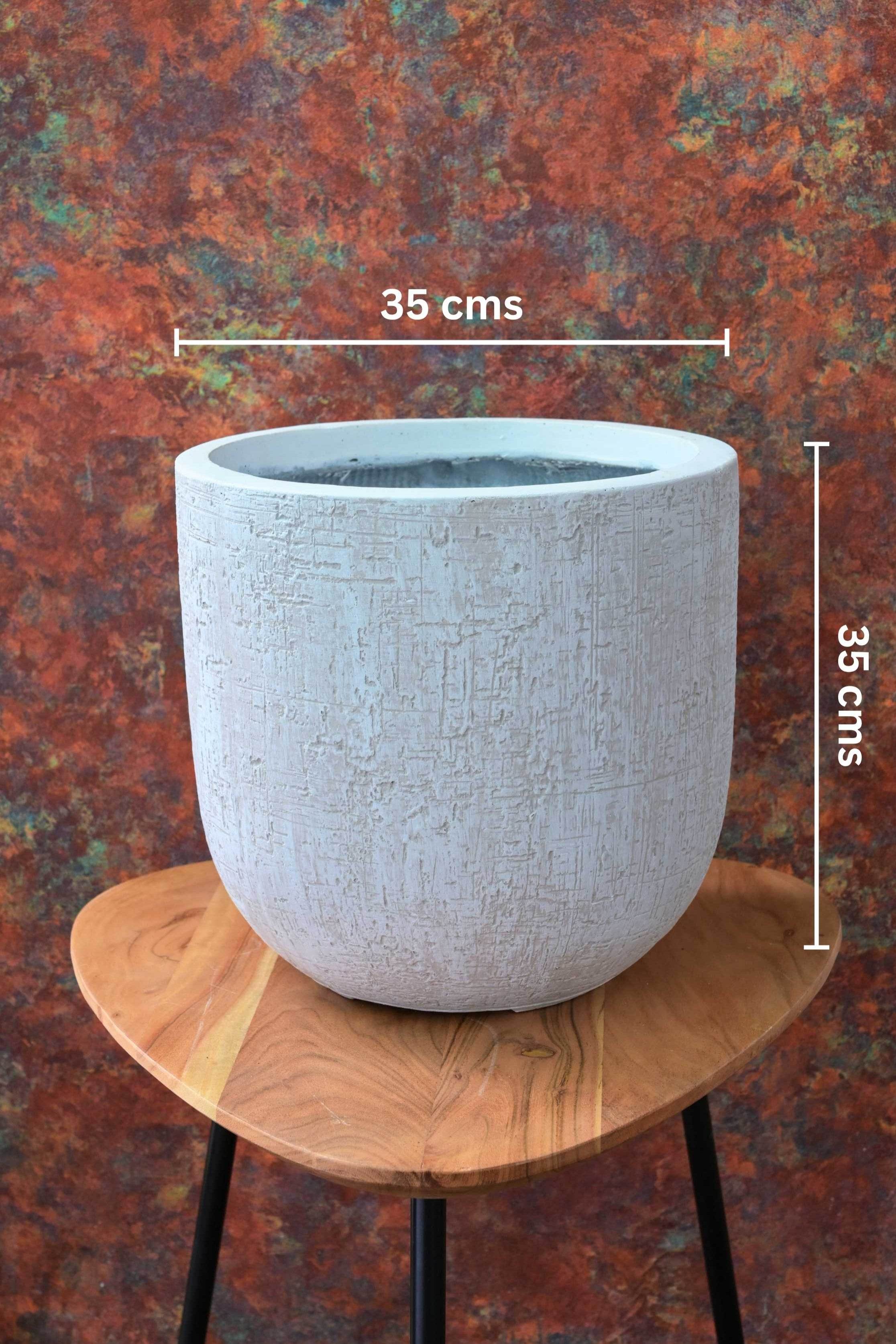 GRC / GRP Planters Medium / Textured Grey StoneForm GRC Planter StoneForm GRC Planter