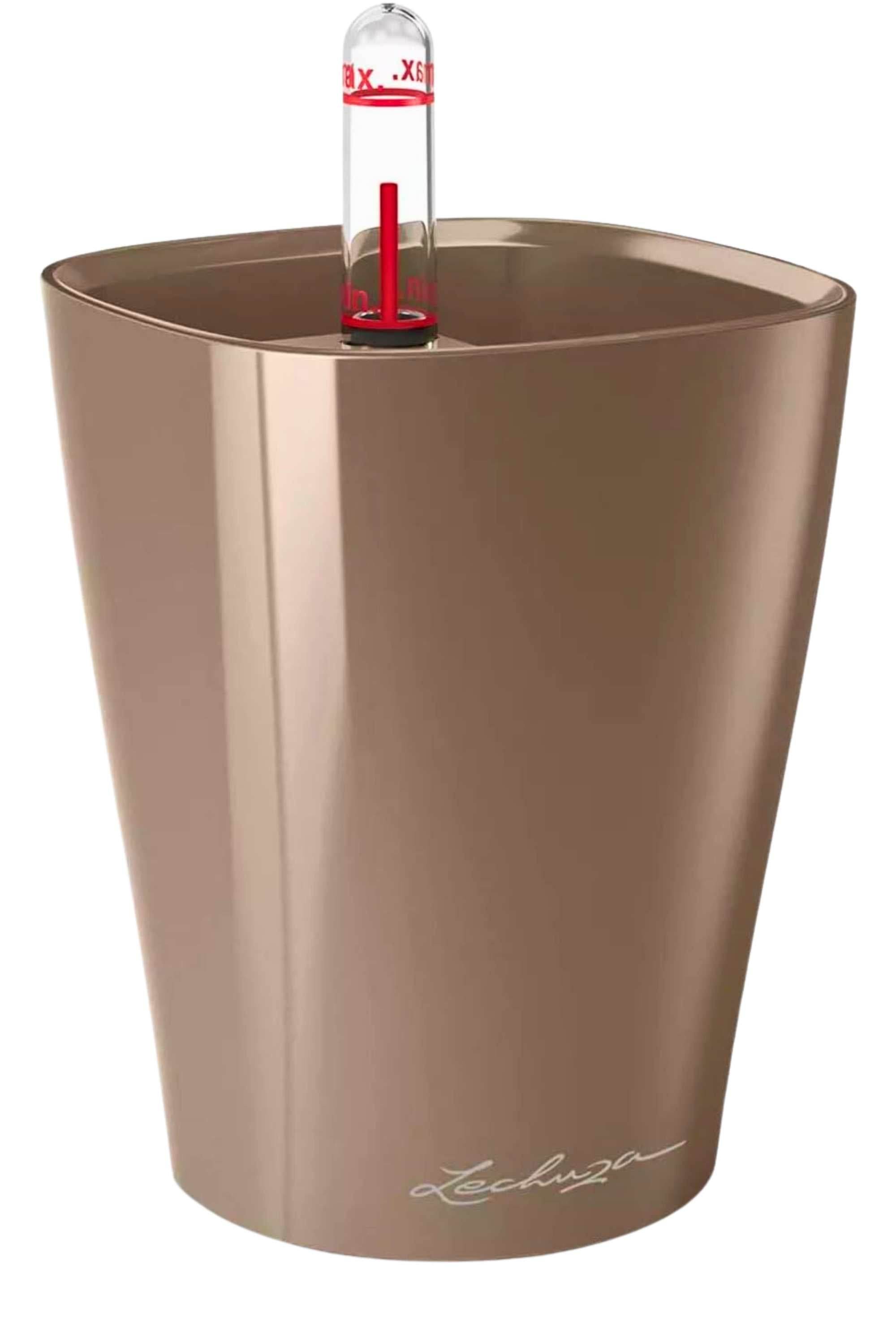 GRC / GRP Planters Small - 10x10x13cms / Brown Lechuza Deltini Lechuza Deltini