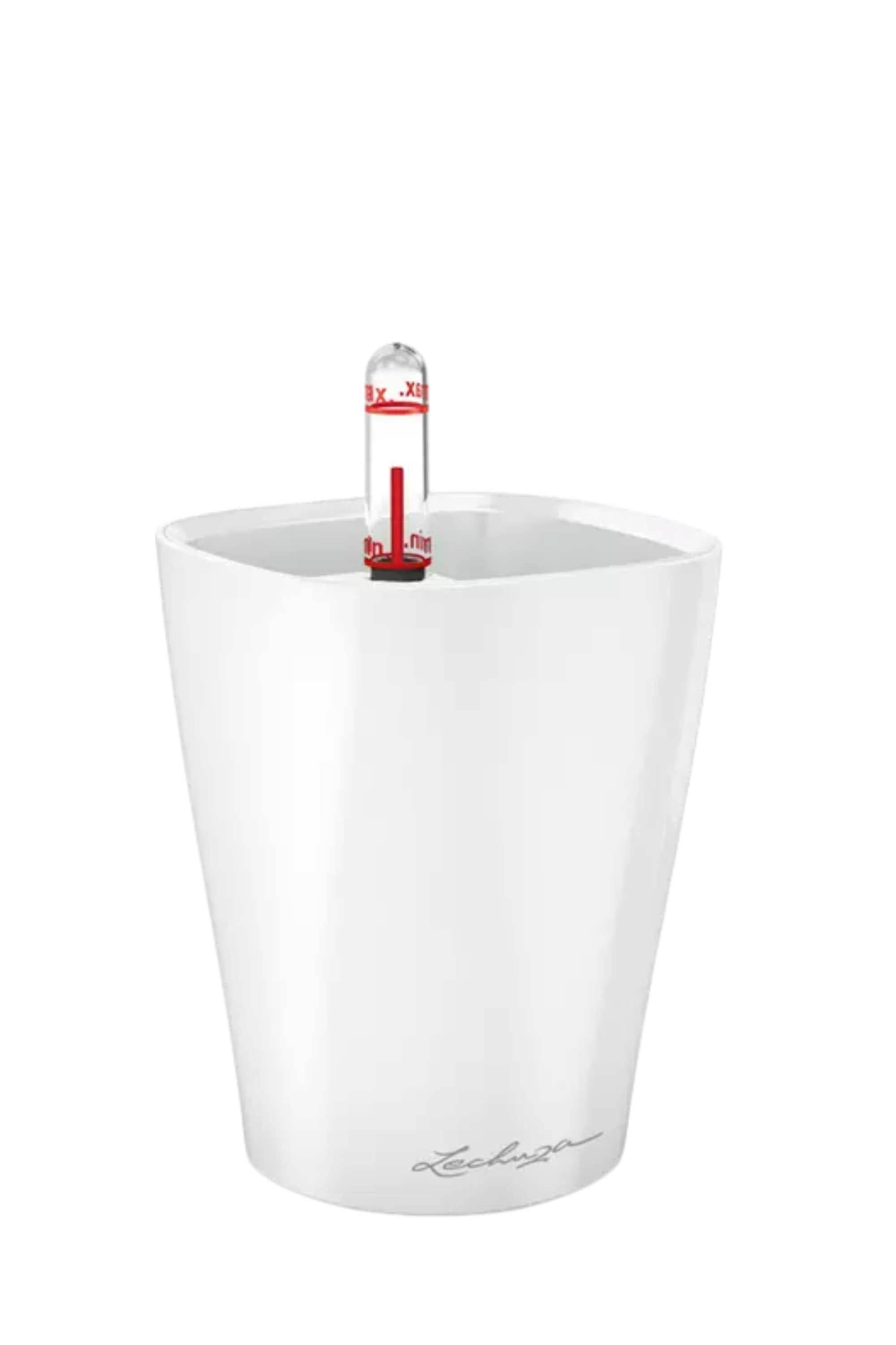 GRC / GRP Planters Small - 10x10x13cms / White Lechuza Deltini Lechuza Deltini