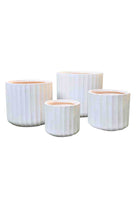 GRC / GRP Planters Small  24 X 21 cms Facetta GRC Planter Facetta GRC Planter