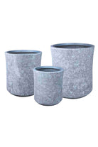GRC / GRP Planters Small 36 - 42 cms EtchForm Cylinder GRC Planter EtchForm Cylinder GRC Planter