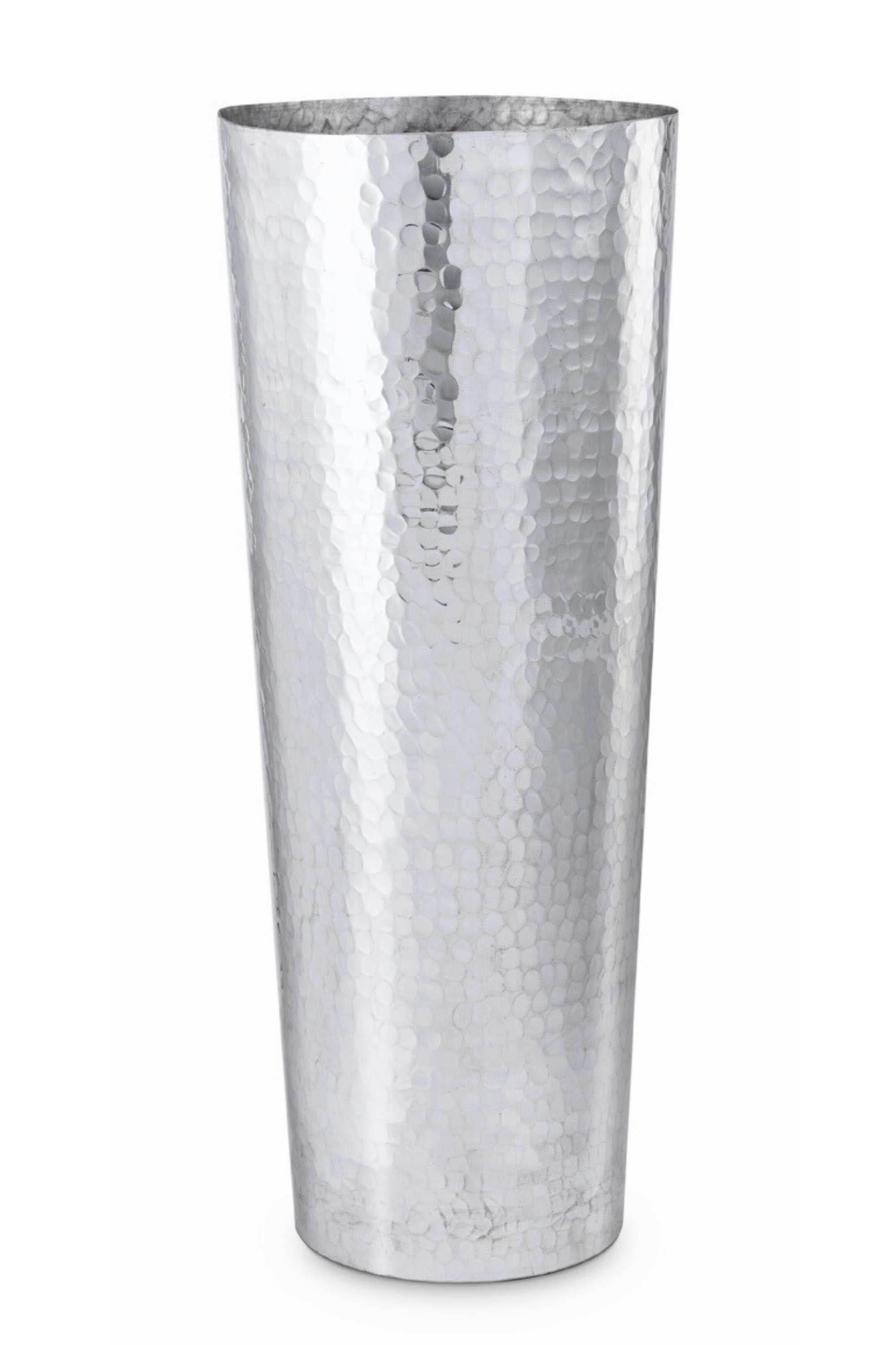 Planters 60 cm / Alumunium Conical Hammered Aluminium Conical Hammered Aluminium
