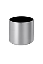 Planters Small 30x30 cms / Aluminium / Brushed aluminium Cylindro  Aluminium Cylindro  Aluminium