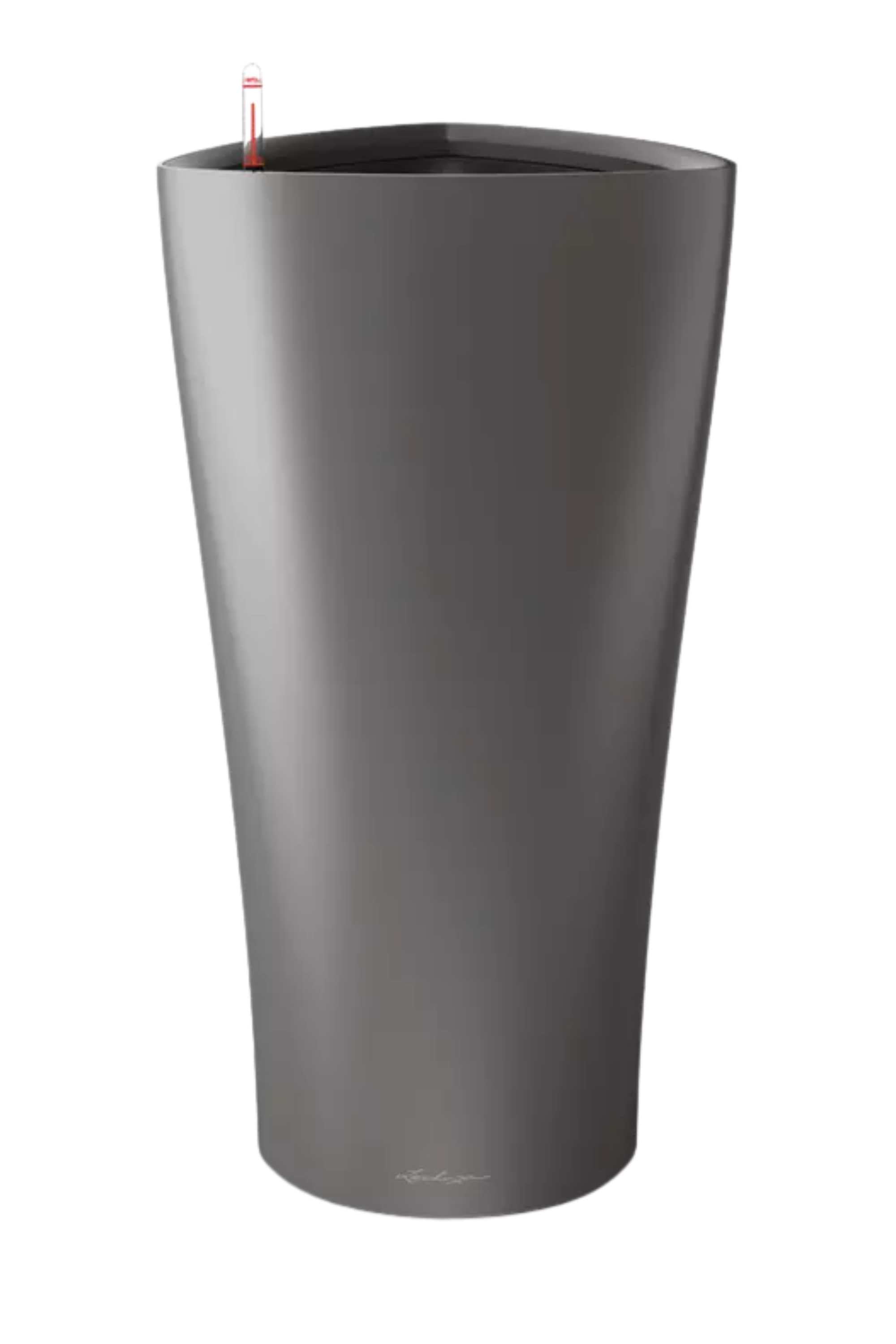 Plastic Planters Medium  30x56cms / Charcoal Metallic Lechuza Delta Premium Lechuza Delta Premium