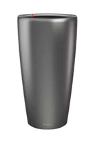 Plastic Planters Medium (Rondo 32)  40x40x40cms / Charcoal Metallic Lechuza Rondo Premium Lechuza Rondo Premium