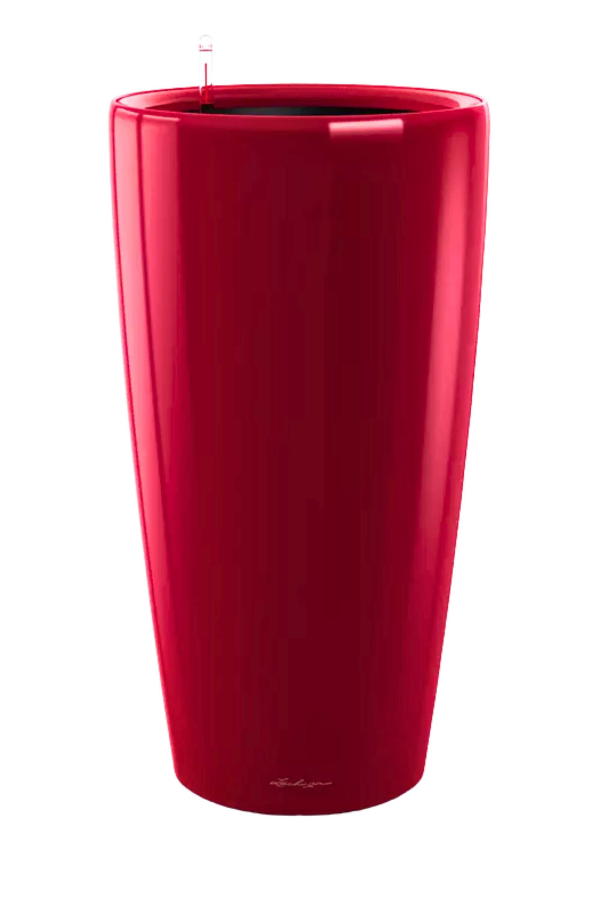 Plastic Planters Medium (Rondo 32)  40x40x40cms / Scarlet Red Lechuza Rondo Premium Lechuza Rondo Premium