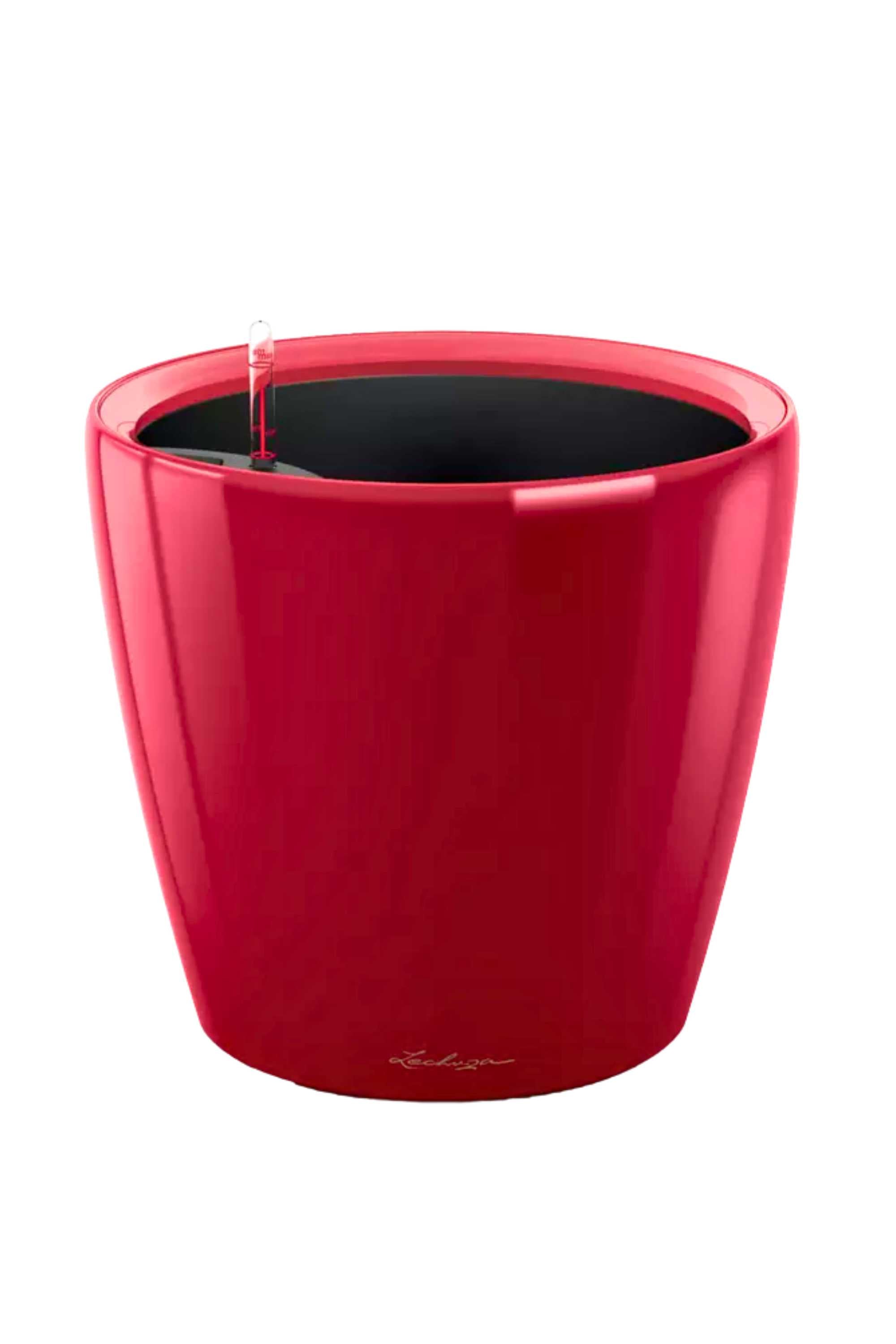 Plastic Planters Small 21x20cms / Scarlet Red Lechuza Classico Premium Lechuza Classico Premium